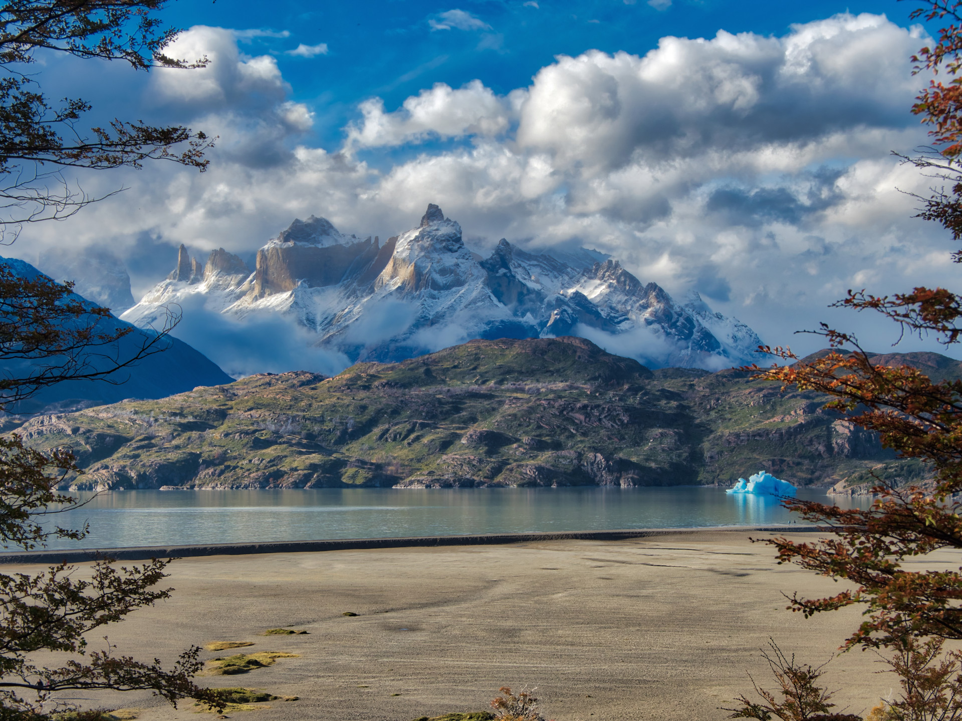 Patagonien Torres del Paine Lago Grey