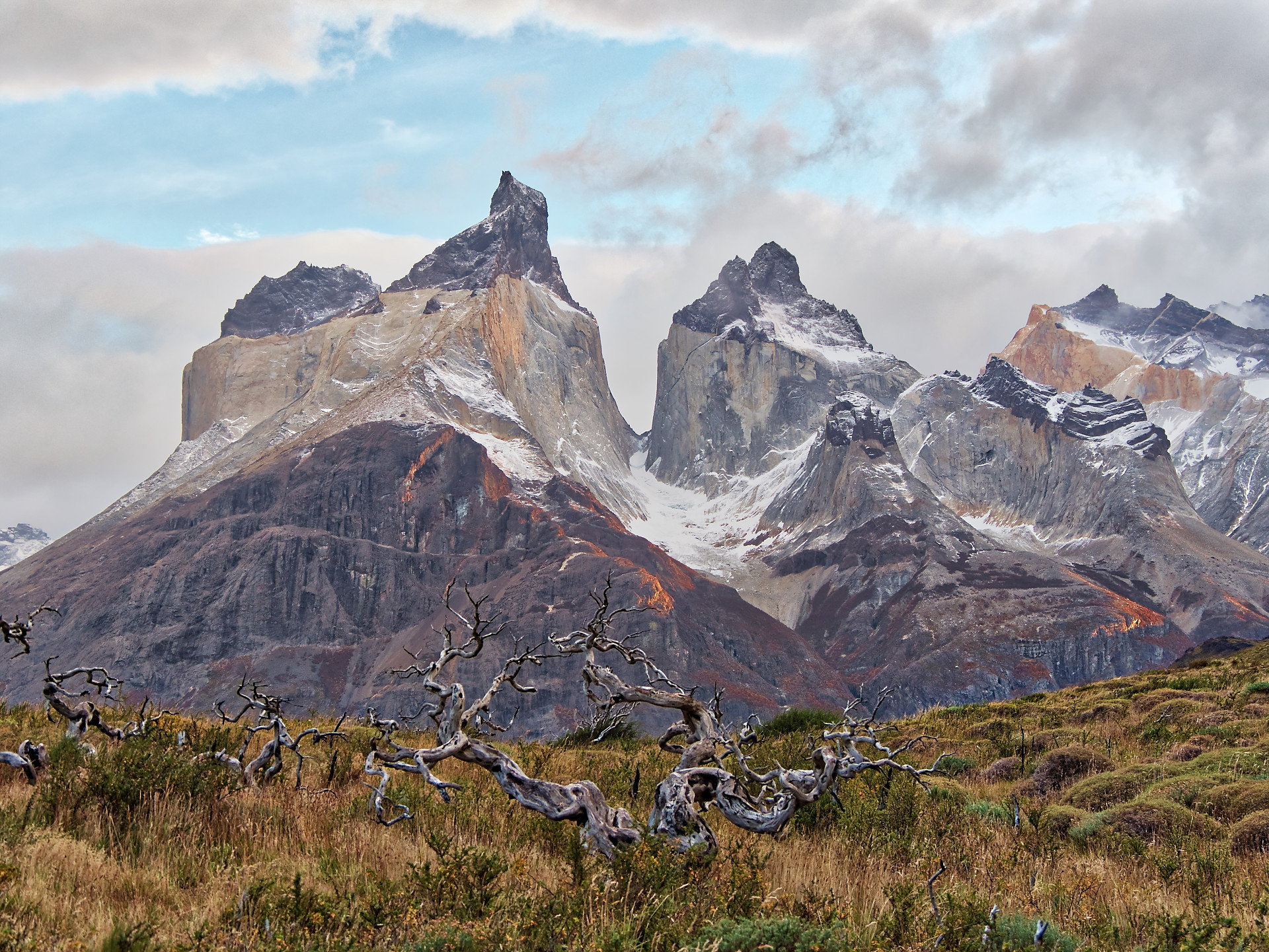 Patagonien Torres del Paine Cuernos