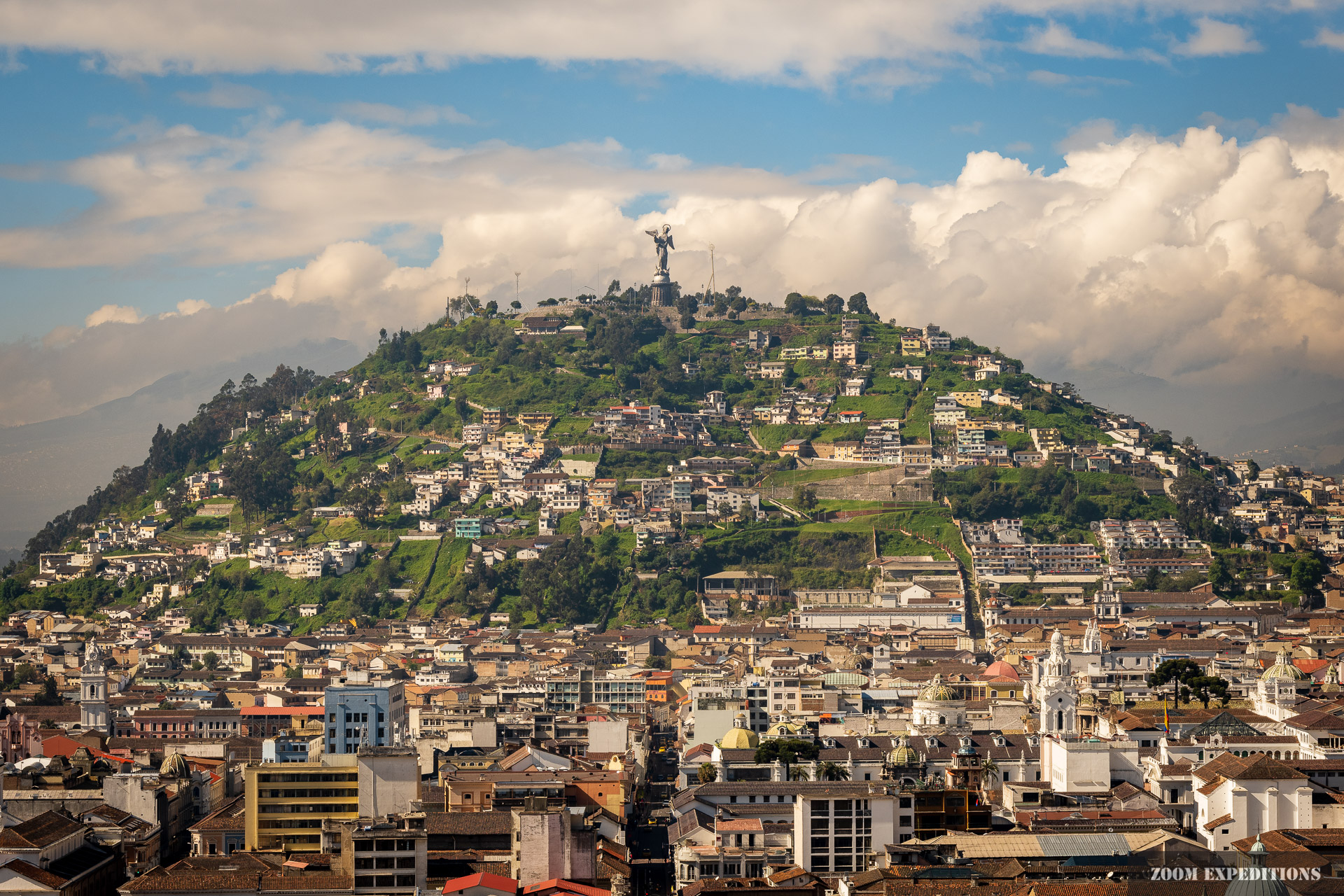 Quito Panecillo and old town