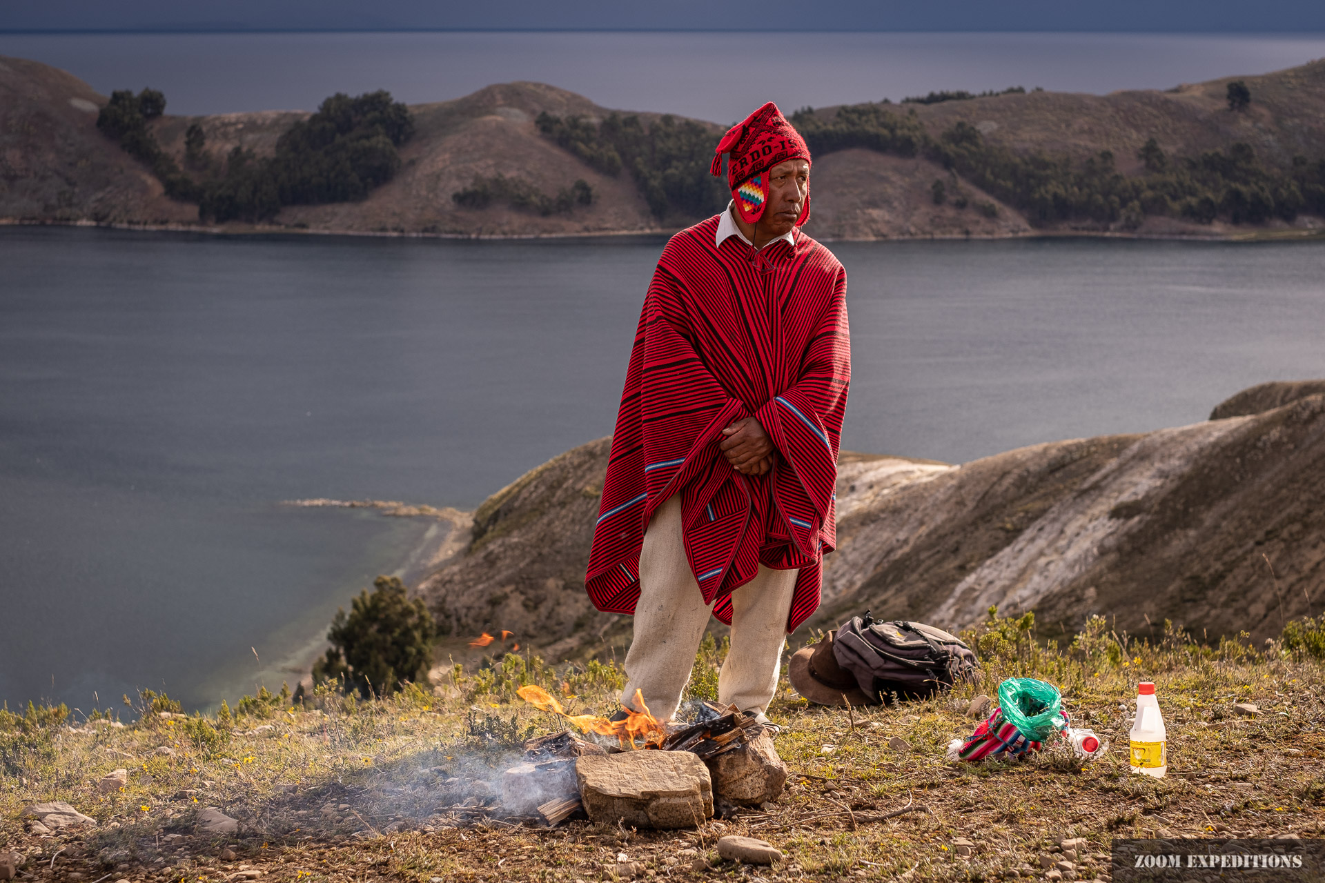 pachamana ritual isla del sol titicaca 