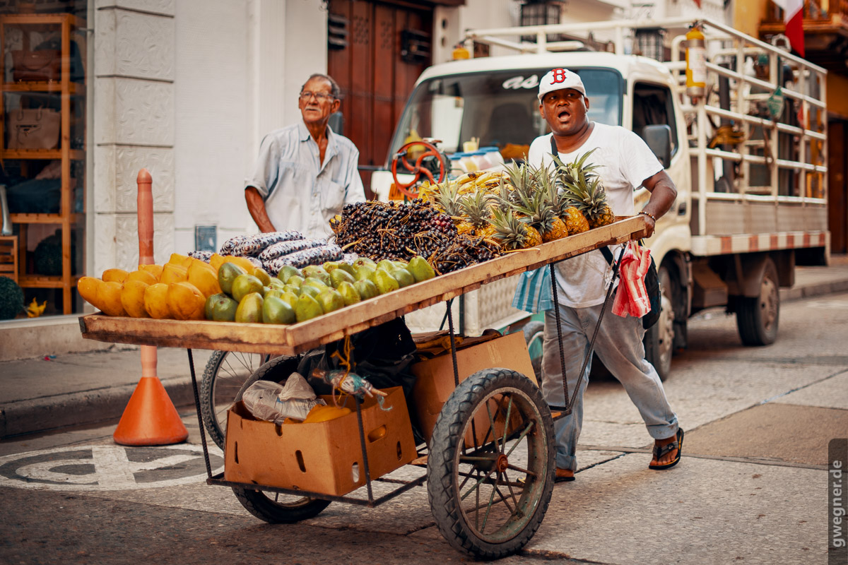 Gunther Wegner Street Vendor Colombia