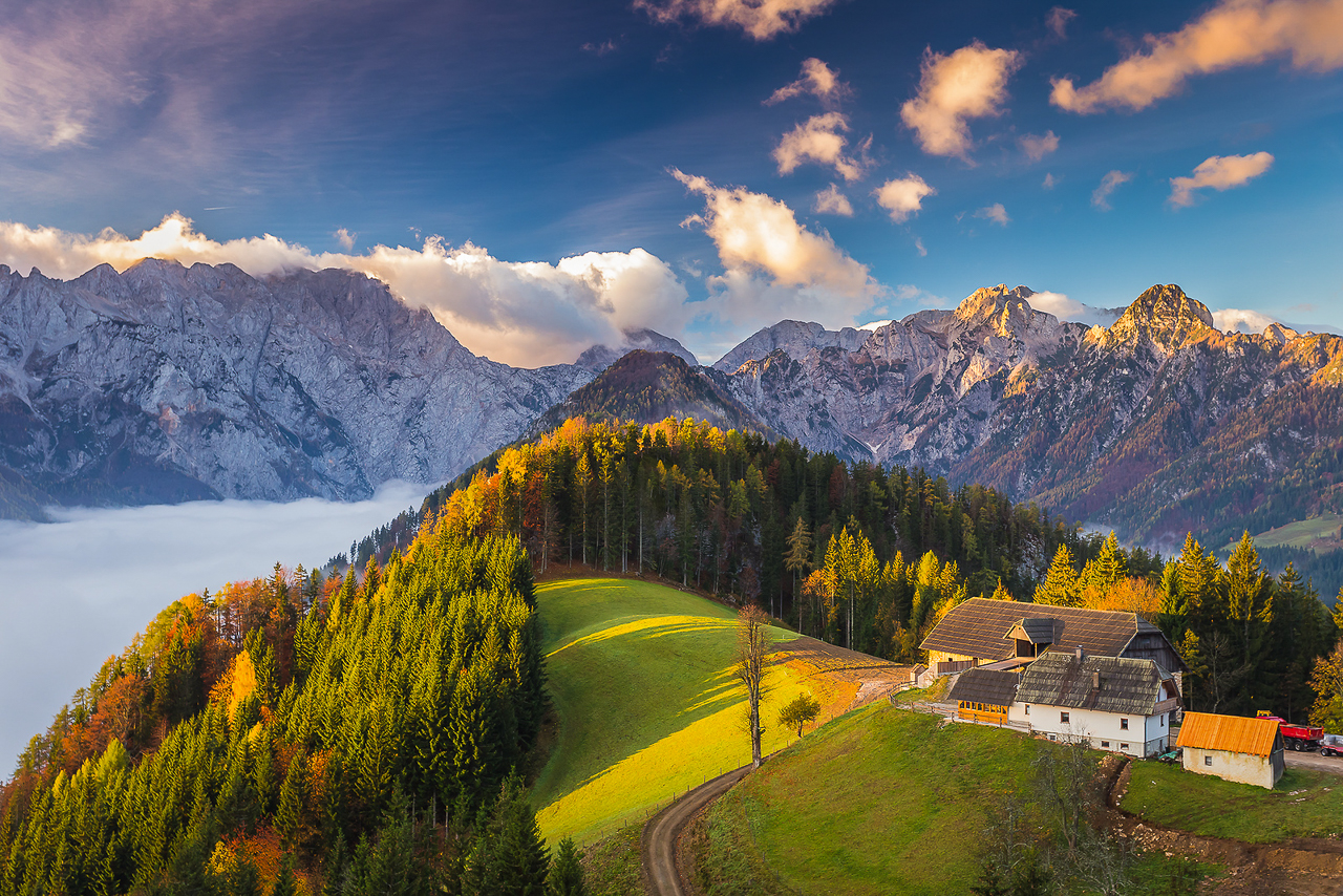 Julische Alpen in Slowenien