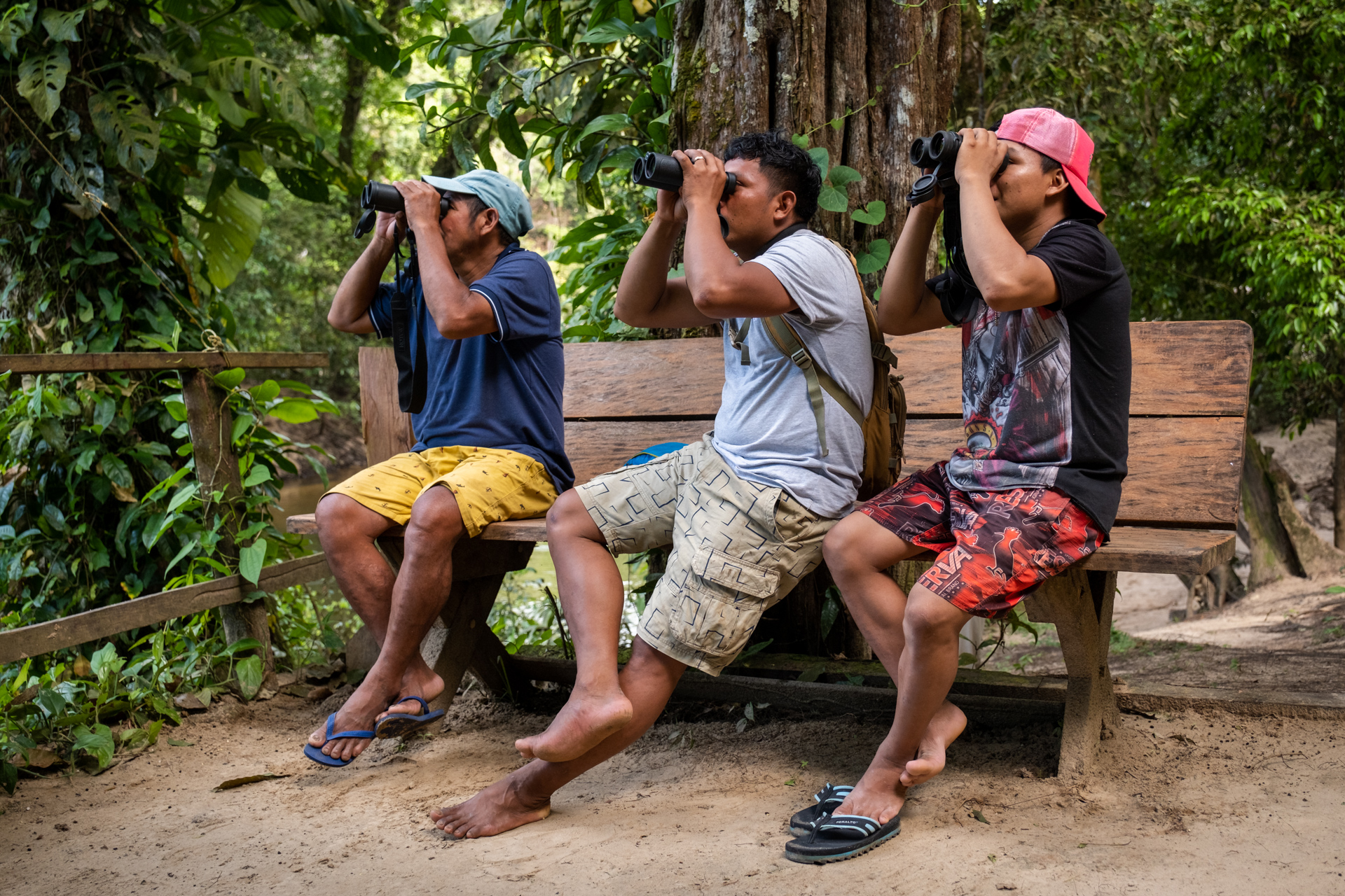 Guides at Mapari Wilderness Camp.