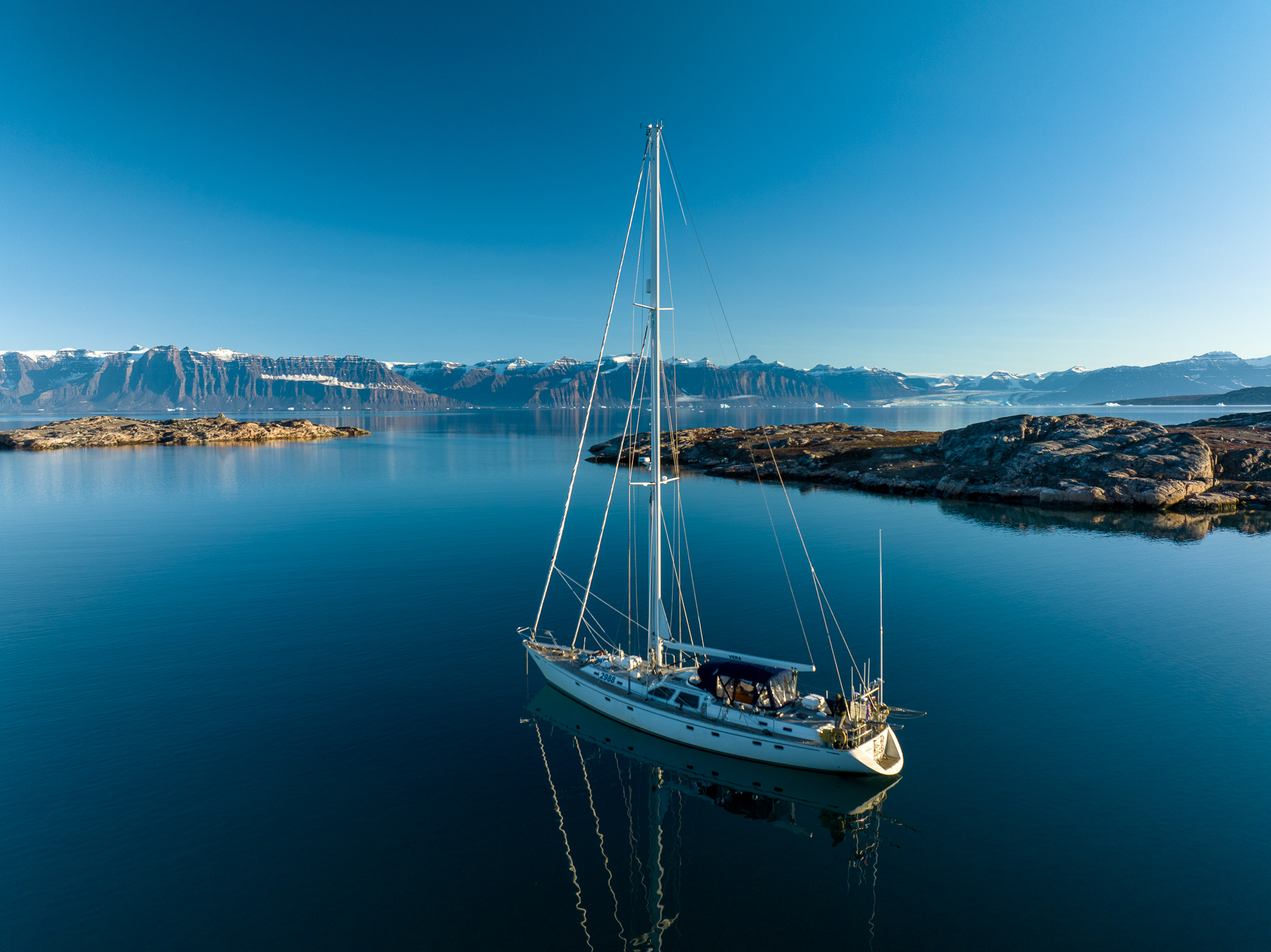 Segelschiff Ostgrönland