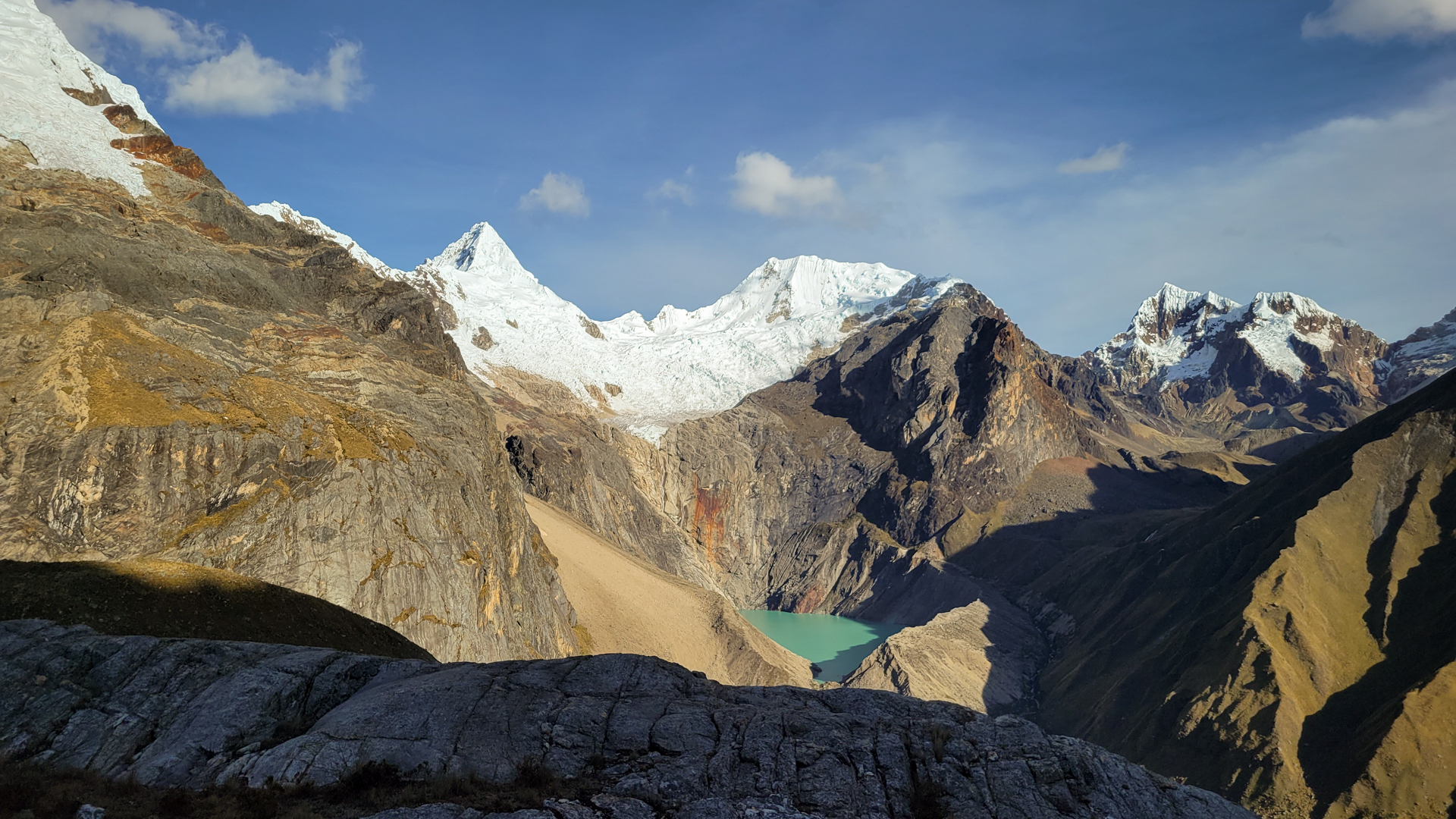 Alpamayo +  Laguna Jancarurish