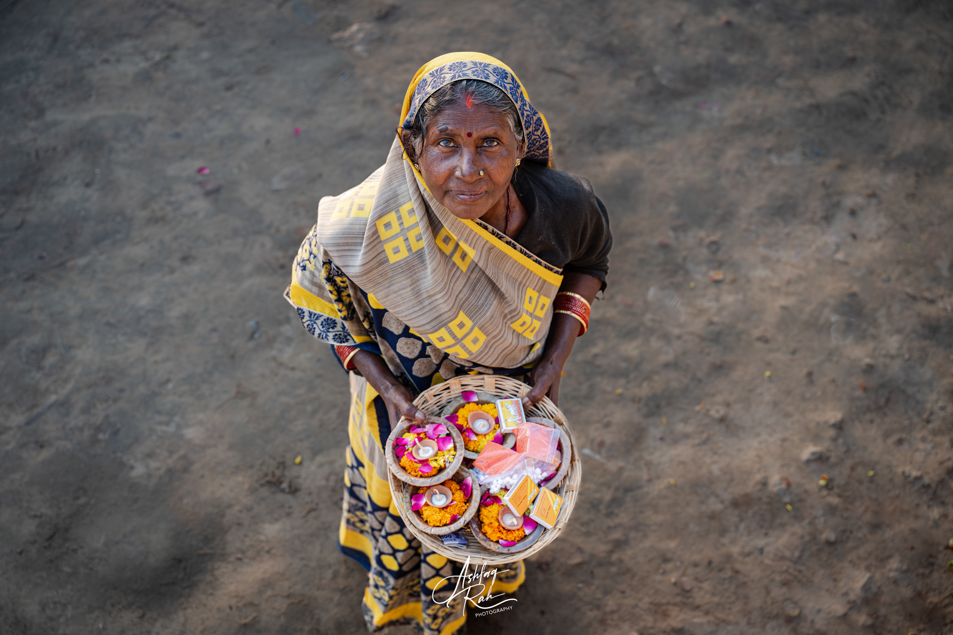 Varanasi Ghats woman