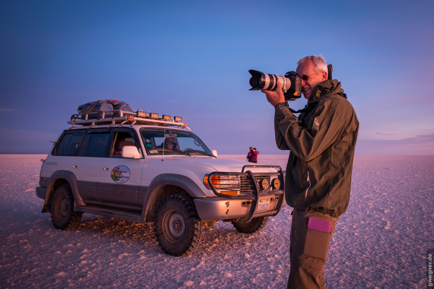 Salar de Uyuni sunset gwegner