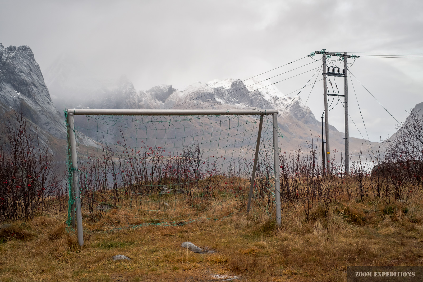 Lofoten Fußball Tor