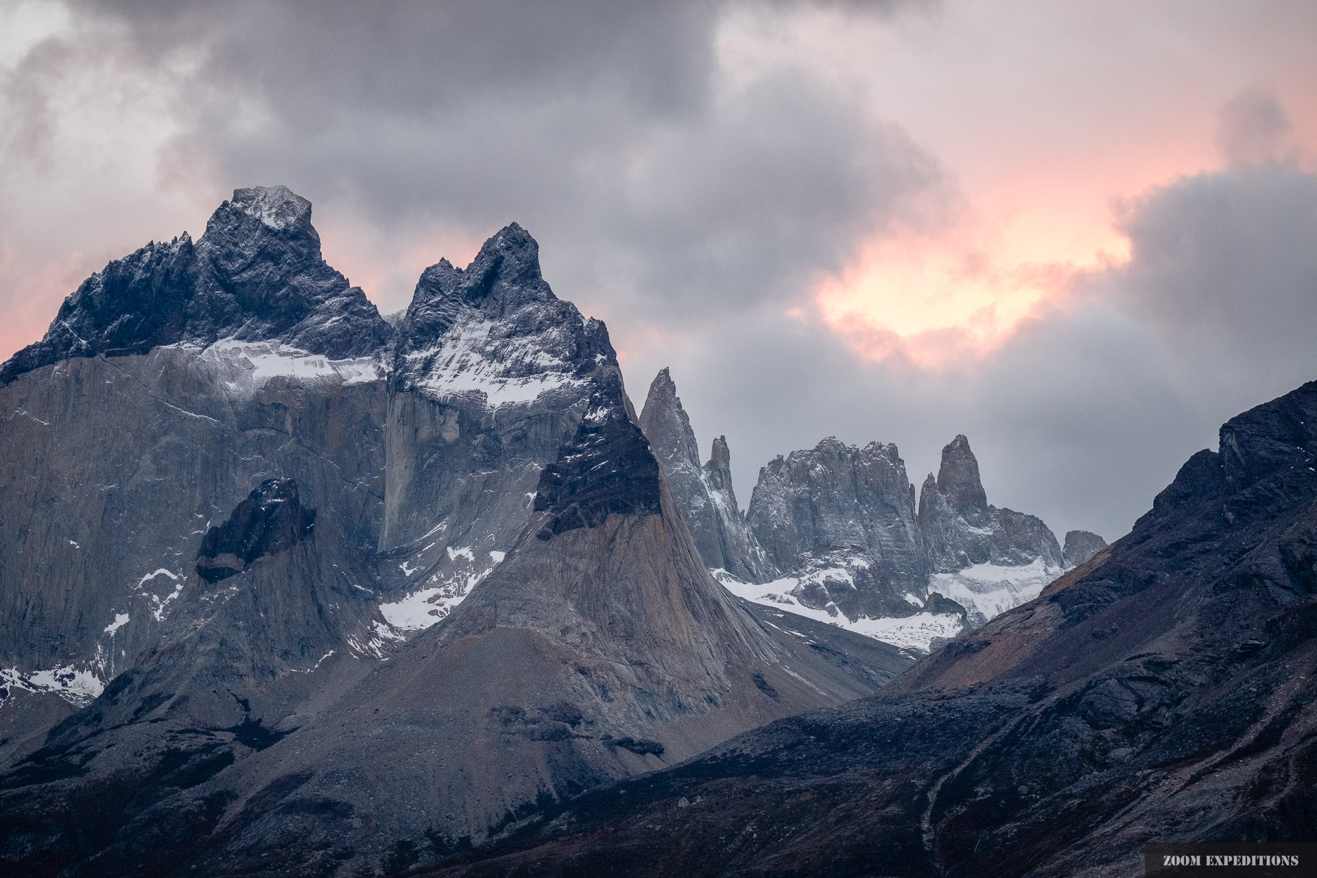 Sunset Cordillera Paine