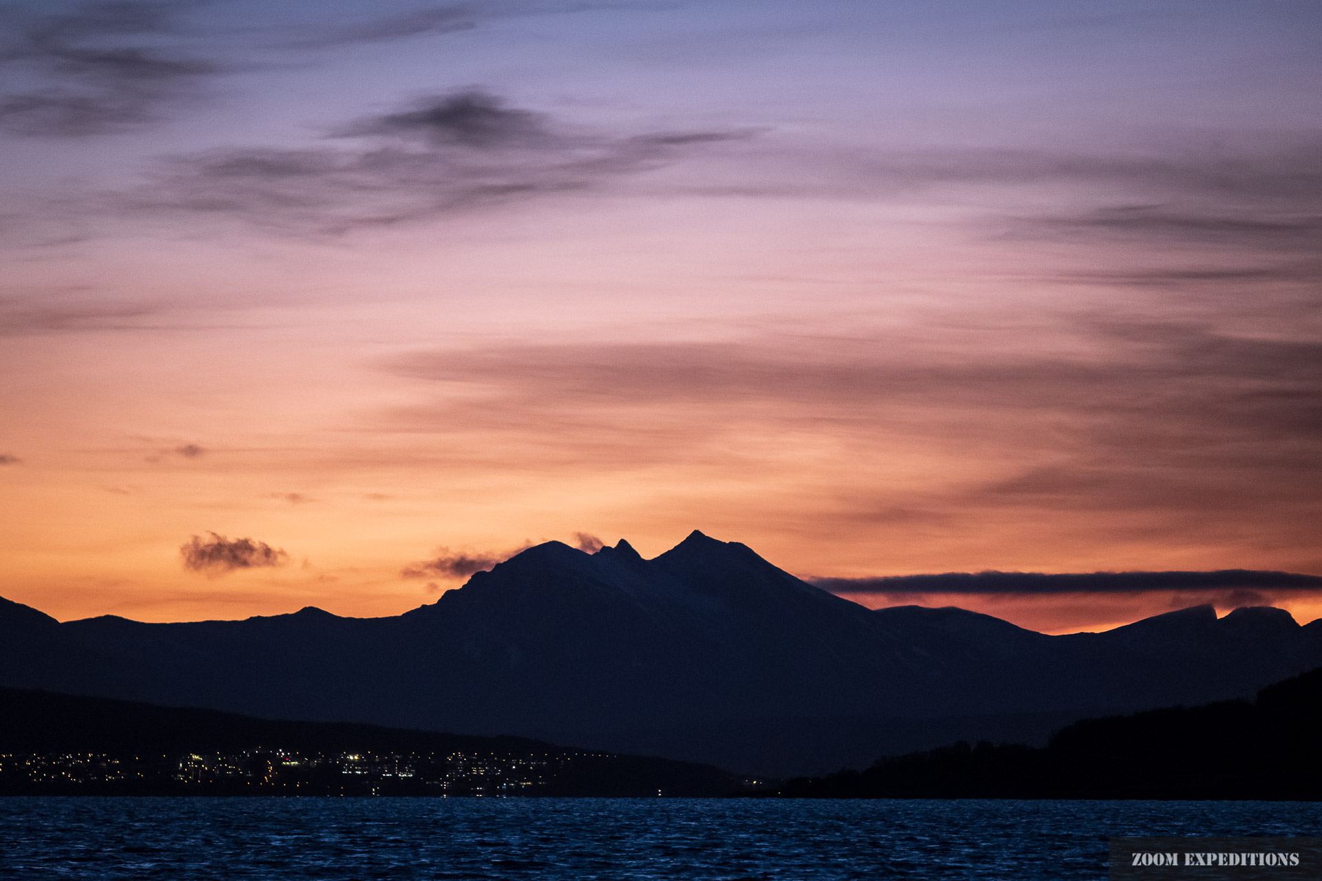 Nordnorwegen Fjord Tromsø