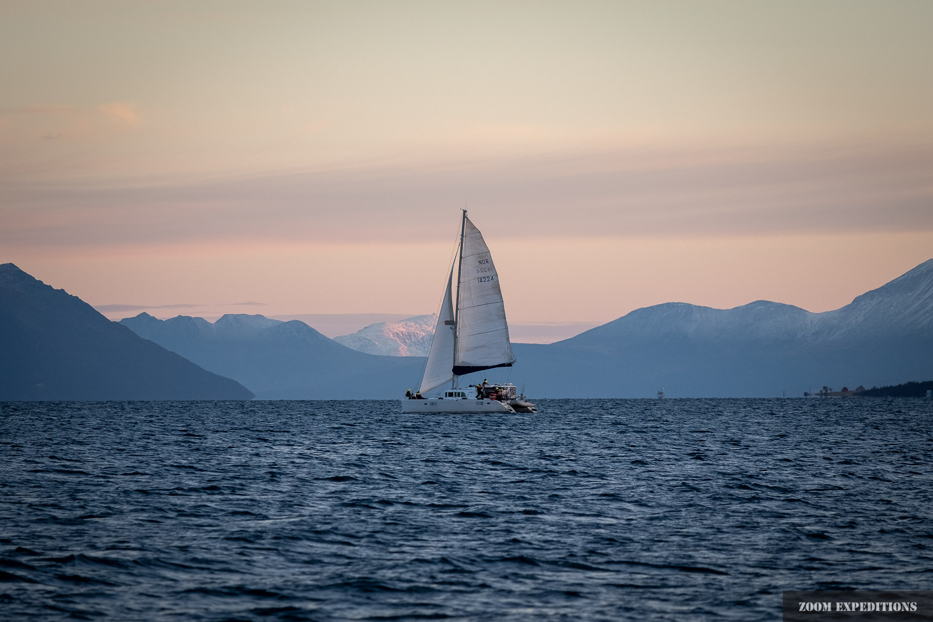 Segelboot Nordnorwegen 