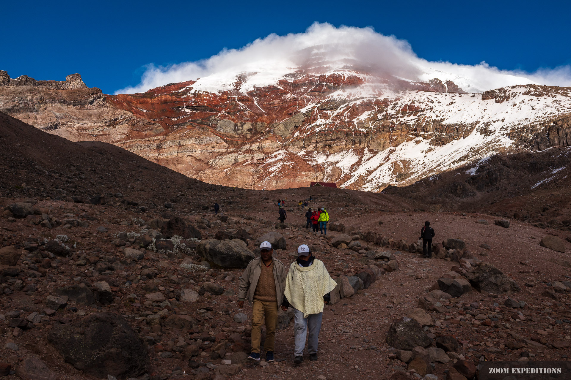 Chimborazo and locals