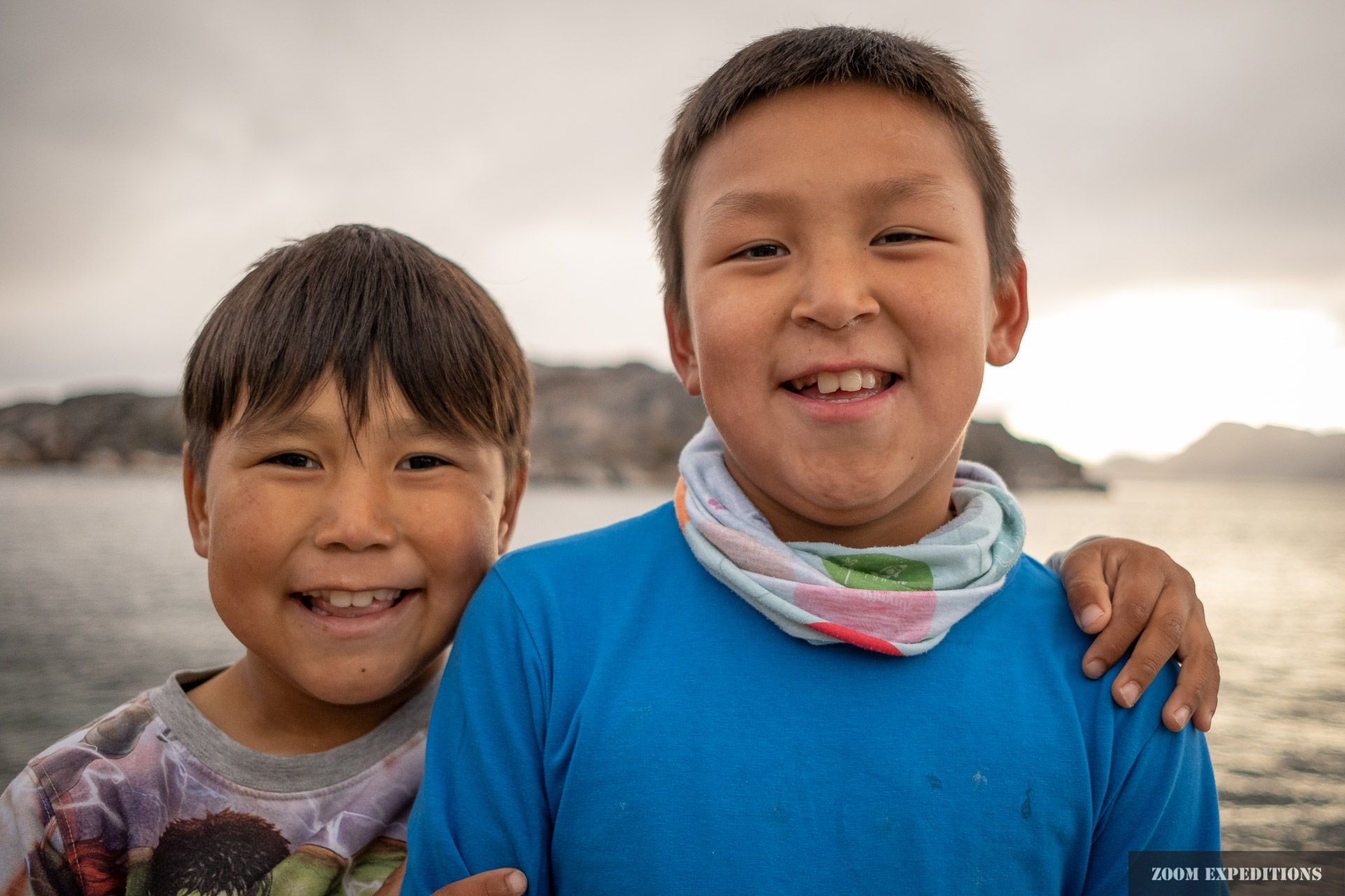 Kinder in Sermiligaaq