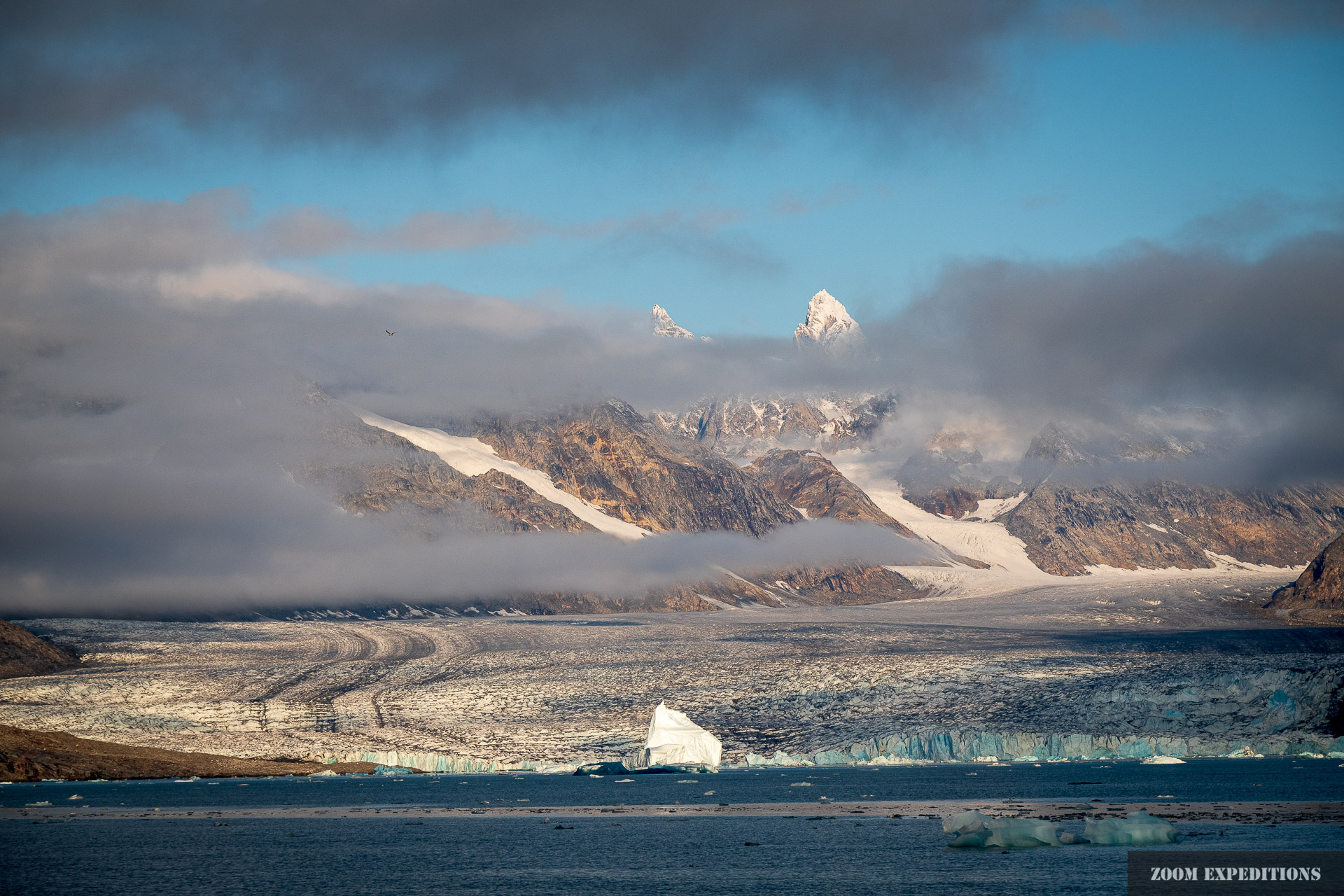 Karale Gletscher in Ostgrönland