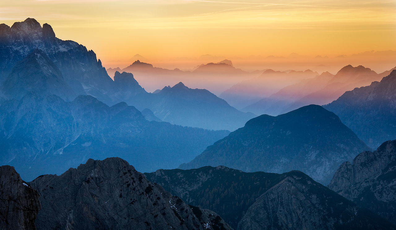 Julische Alpen in Slowenien