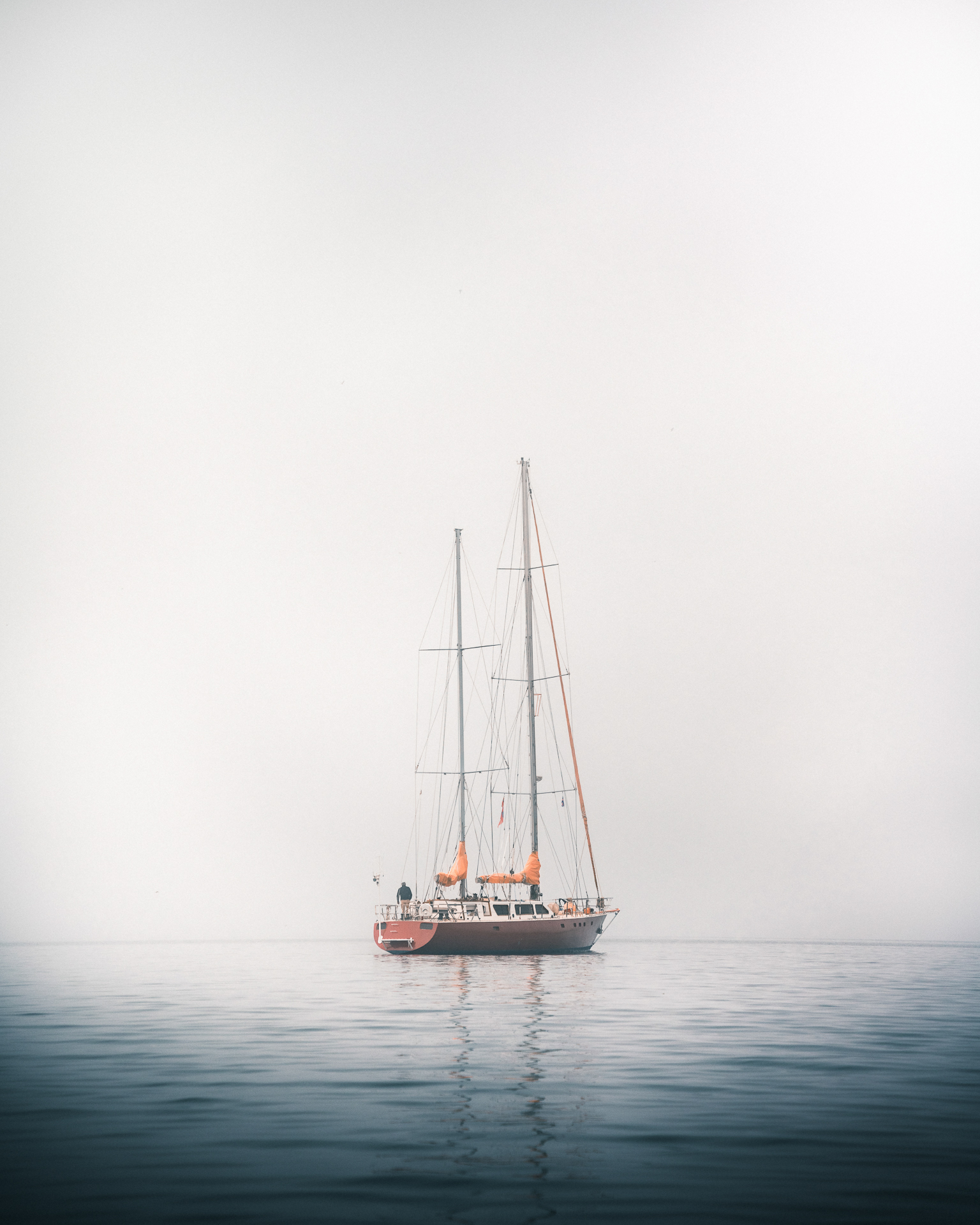 Segelschiff in den Westfjorden II