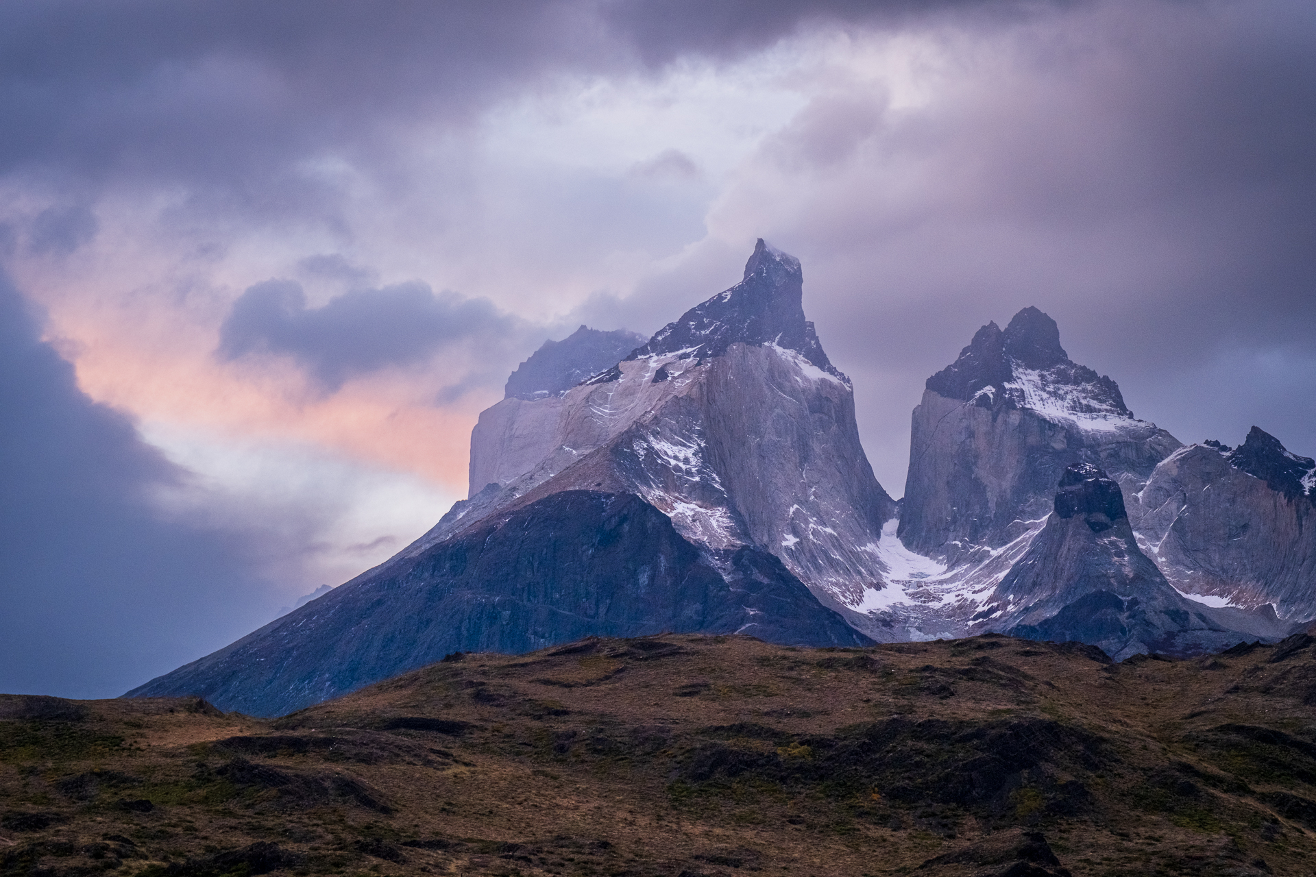 The Cuernos in Torres del Paine NP.