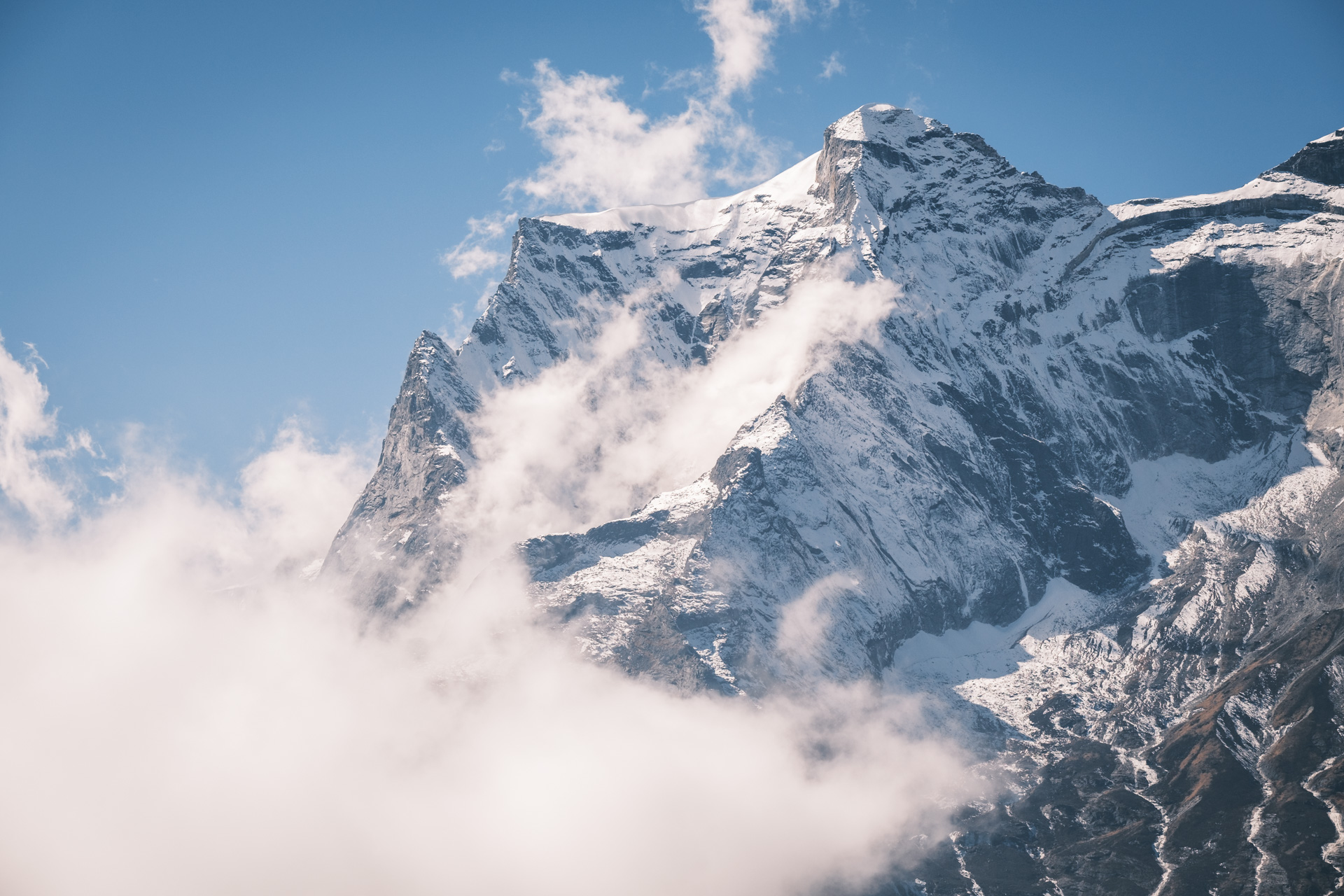 Berggipfel des Himalaya.