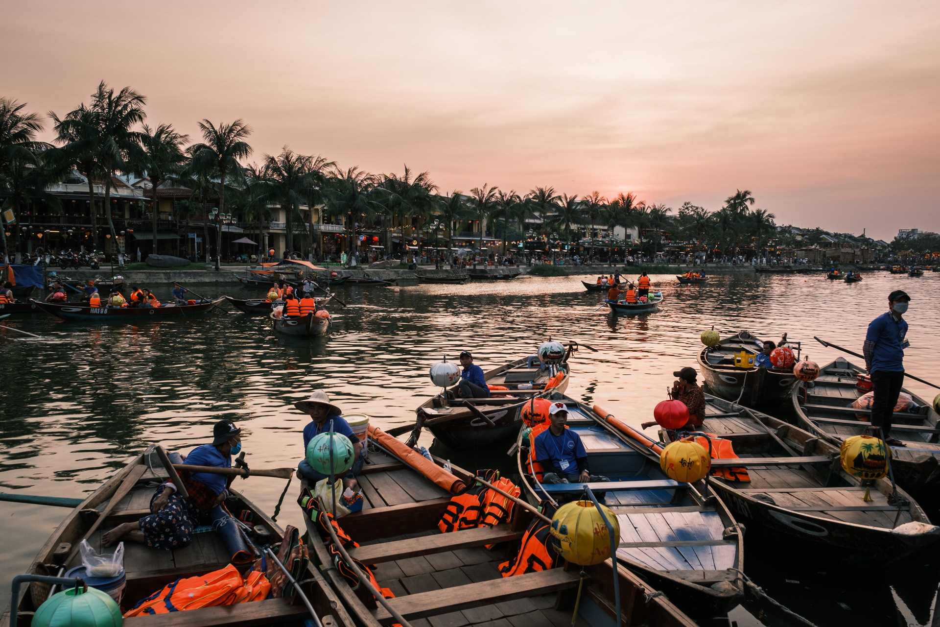 Boote in Hoi An.