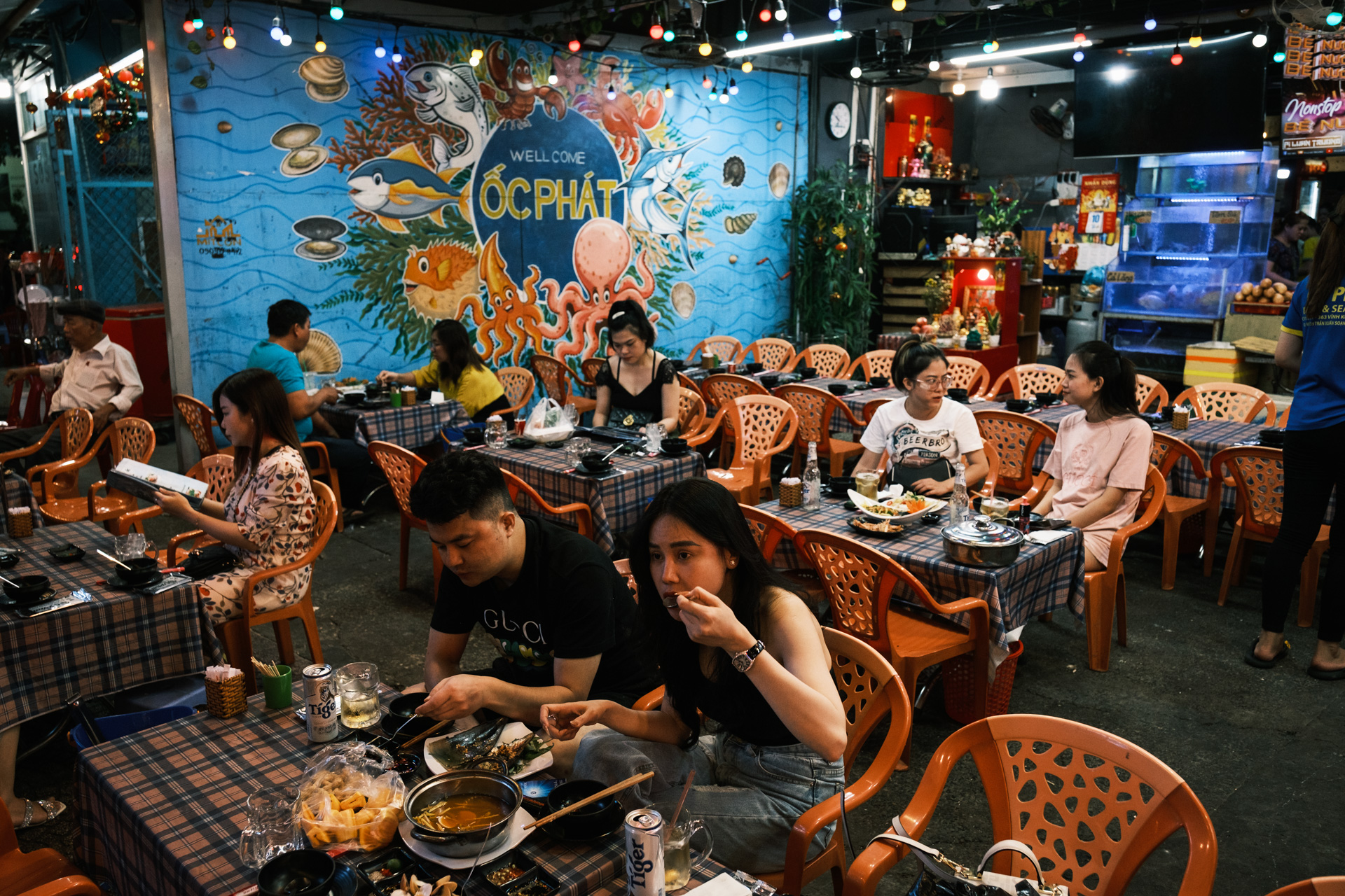 Vespa/Streetfood Tour in Saigon.