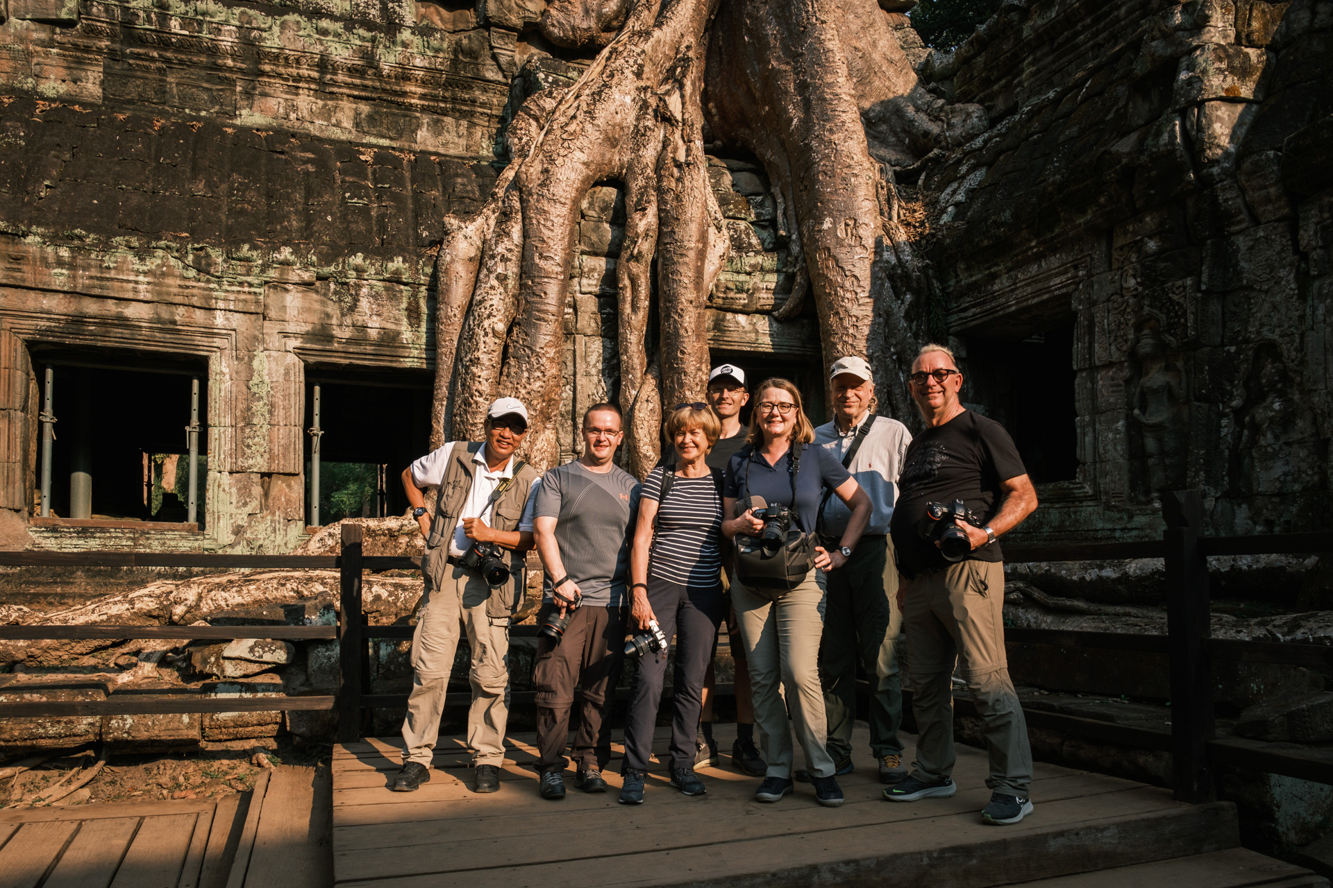 Gruppenfoto der Vietnam & Kambodscha Fotoreise 2023.