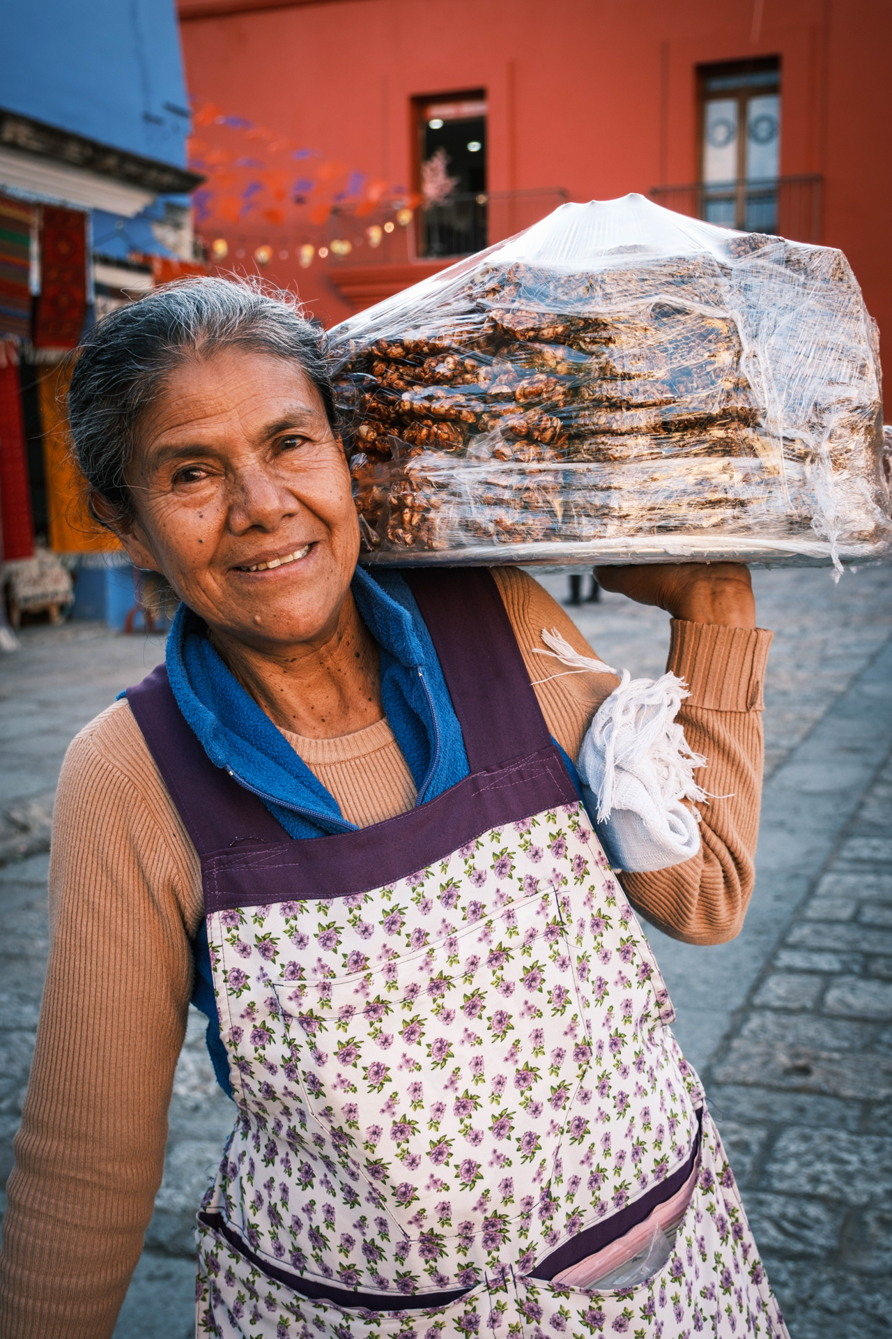 Straßenhändlerin Mexiko